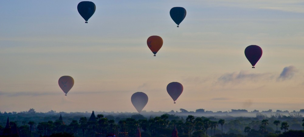 myanmar hotair ballons 1000x450 - Why Indochina is Perfect for Wellness Tours